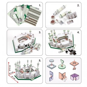 CubicFun 3D PUZZLE Masjid AlHaram
