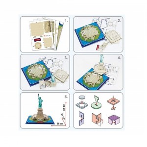 CubicFun 3D PUZZLE Statue of Liberty - USA